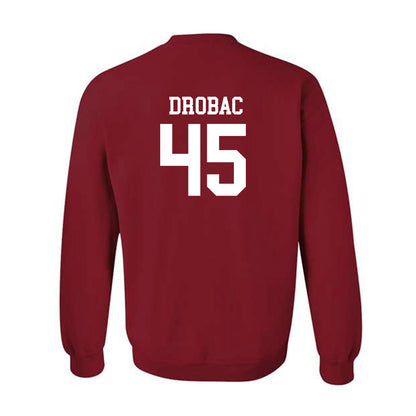 Miami of Ohio - NCAA Men's Ice Hockey : Matteo Drobac - Classic Shersey Crewneck Sweatshirt-1