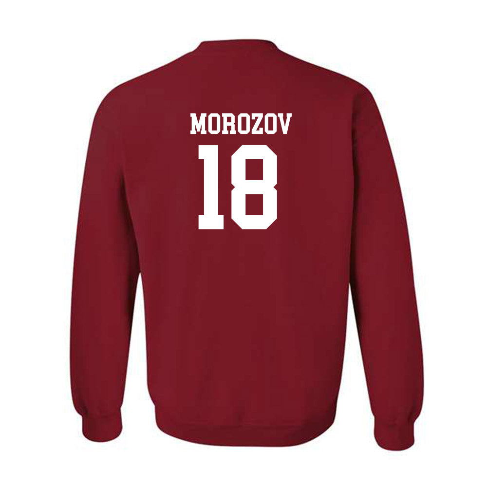 Miami of Ohio - NCAA Men's Ice Hockey : Ilia Morozov - Classic Shersey Crewneck Sweatshirt-1