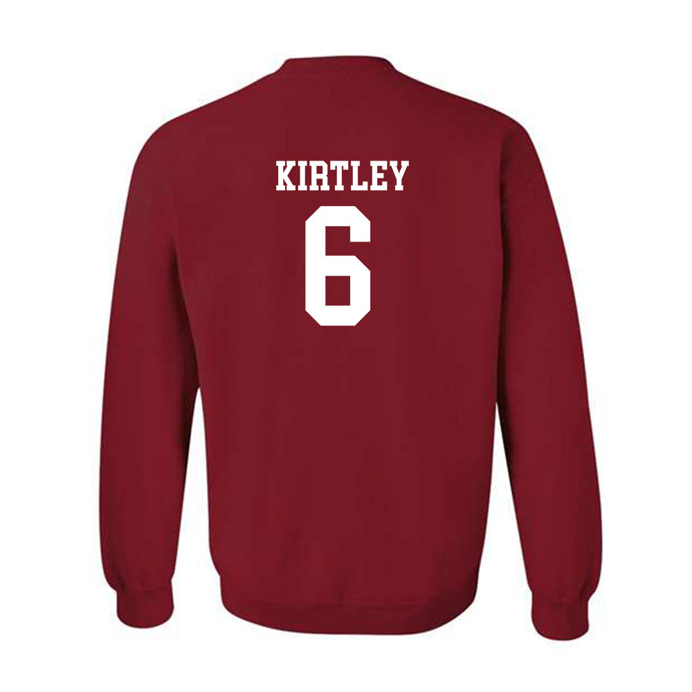 Miami of Ohio - NCAA Baseball : Ryder Kirtley - Classic Shersey Crewneck Sweatshirt-1