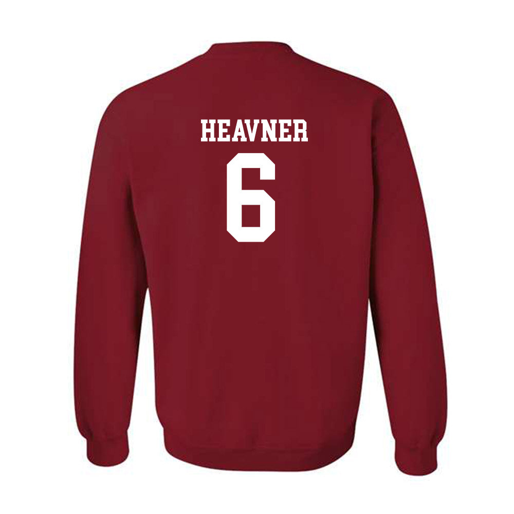 Miami of Ohio - NCAA Football : Caleb Heavner - Classic Shersey Crewneck Sweatshirt-1