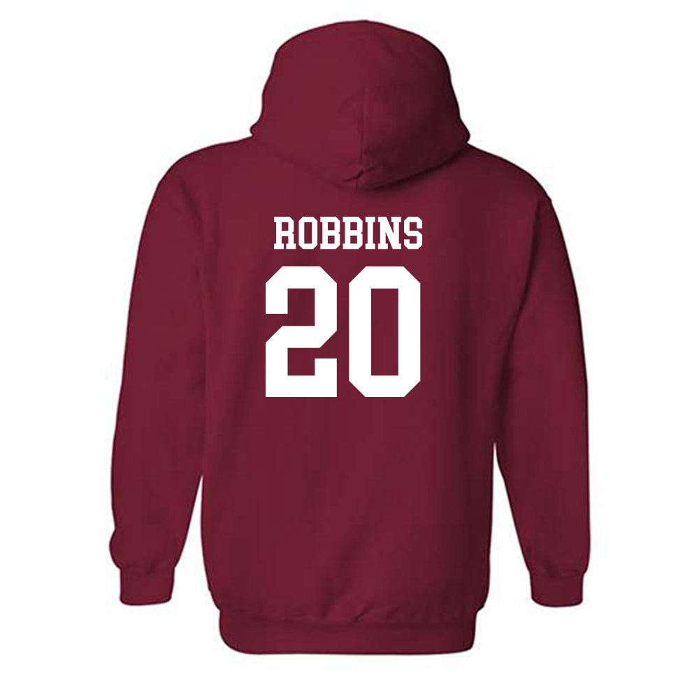 Miami of Ohio - NCAA Men's Basketball : Tyler Robbins - Classic Shersey Hooded Sweatshirt-1