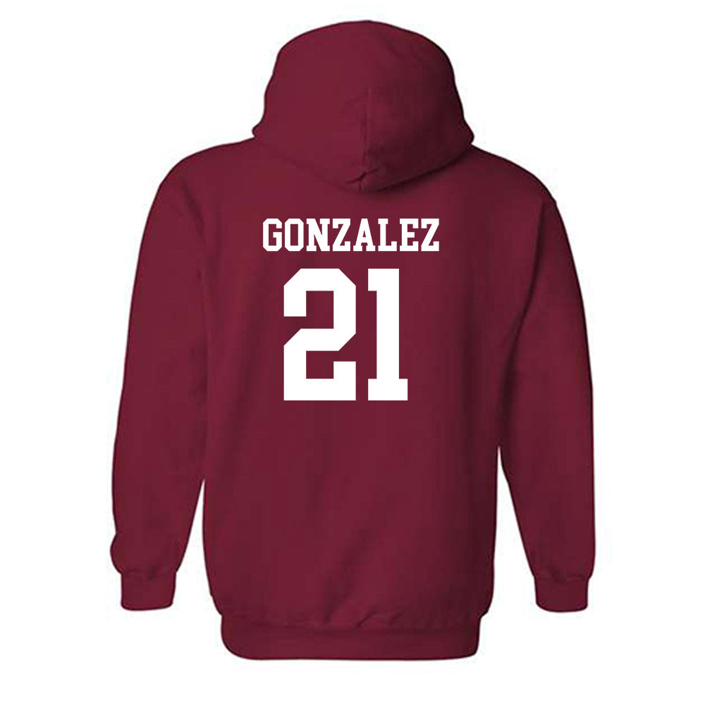 Miami of Ohio - NCAA Baseball : Ignacio Gonzalez - Classic Shersey Hooded Sweatshirt-1