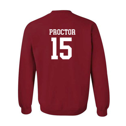 Miami of Ohio - NCAA Baseball : Keenan Proctor - Classic Shersey Crewneck Sweatshirt-1