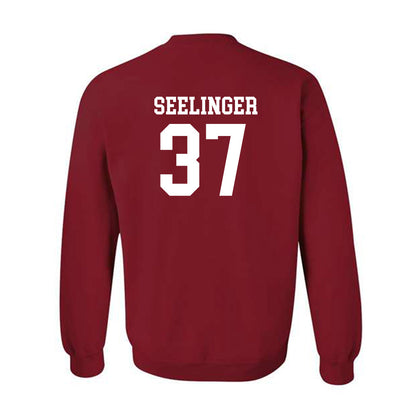 Miami of Ohio - NCAA Men's Ice Hockey : Ryan Seelinger - Classic Shersey Crewneck Sweatshirt-1