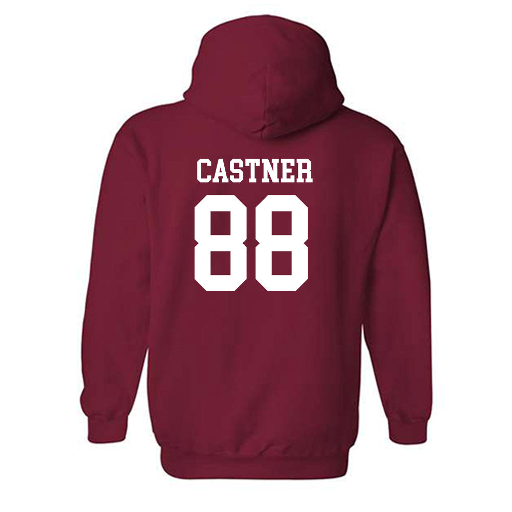 Miami of Ohio - NCAA Football : CJ Castner - Classic Shersey Hooded Sweatshirt-1
