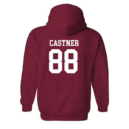 Miami of Ohio - NCAA Football : CJ Castner - Classic Shersey Hooded Sweatshirt-1