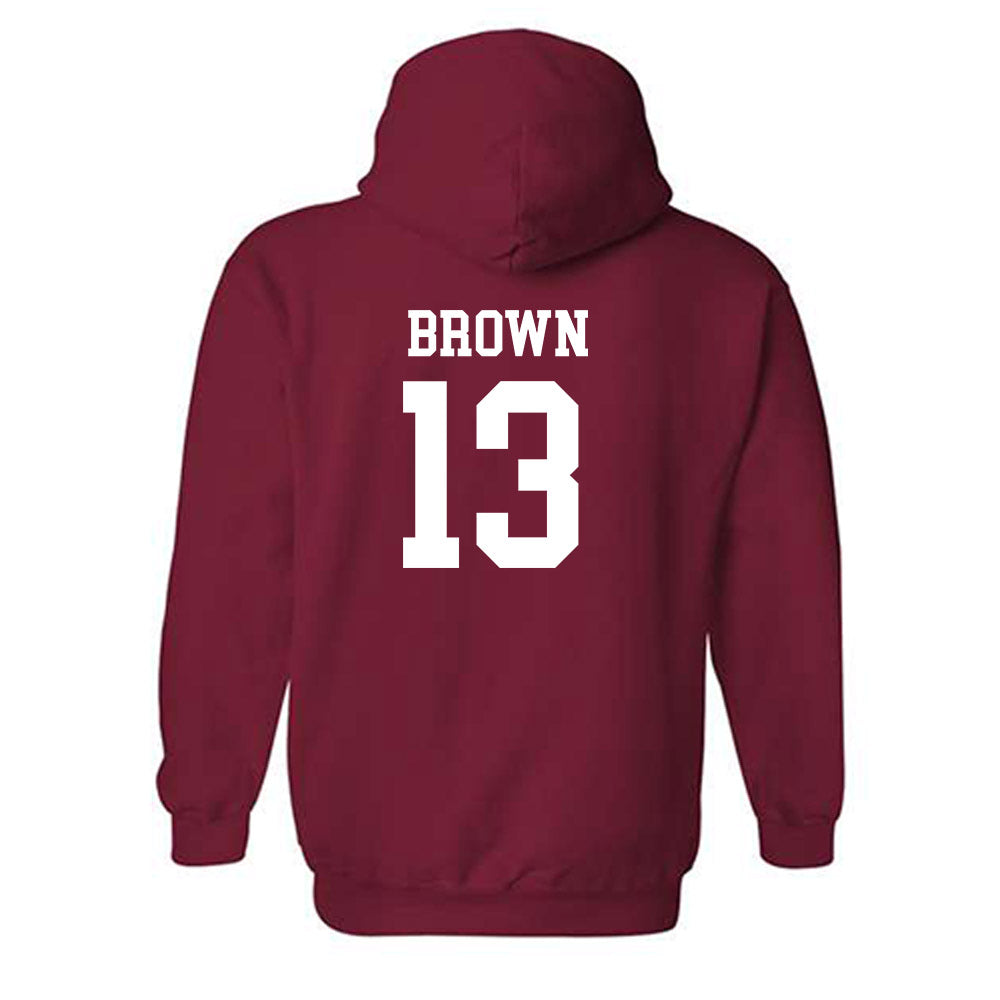 Miami of Ohio - NCAA Softball : Kendall Brown - Classic Shersey Hooded Sweatshirt-1