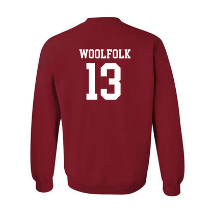 Miami of Ohio - NCAA Men's Basketball : Antwone Woolfolk - Classic Shersey Crewneck Sweatshirt-1