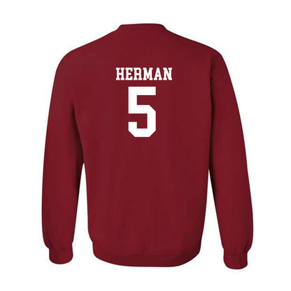 Miami of Ohio - NCAA Softball : Molly Herman - Classic Shersey Crewneck Sweatshirt-1