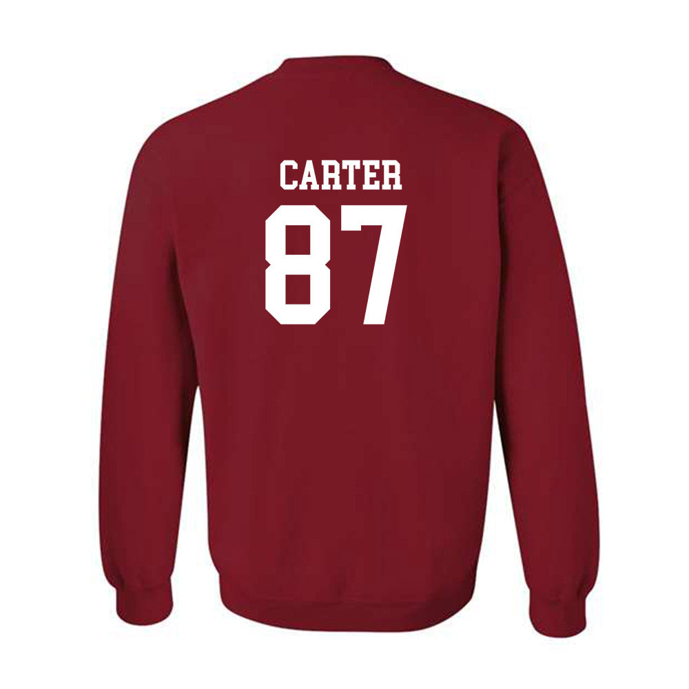 Miami of Ohio - NCAA Softball : Ella Carter - Classic Shersey Crewneck Sweatshirt-1