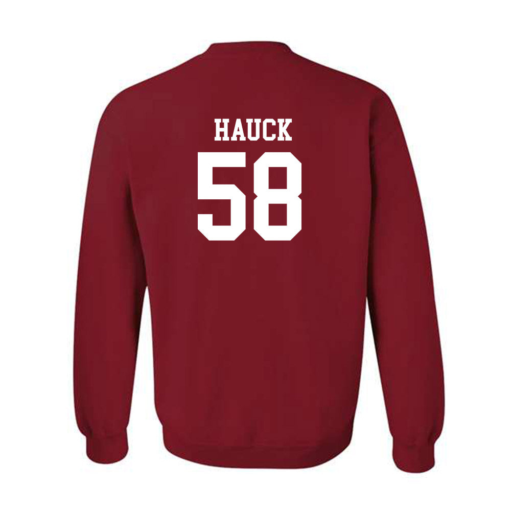 Miami of Ohio - NCAA Football : Maximus Hauck - Classic Shersey Crewneck Sweatshirt-1