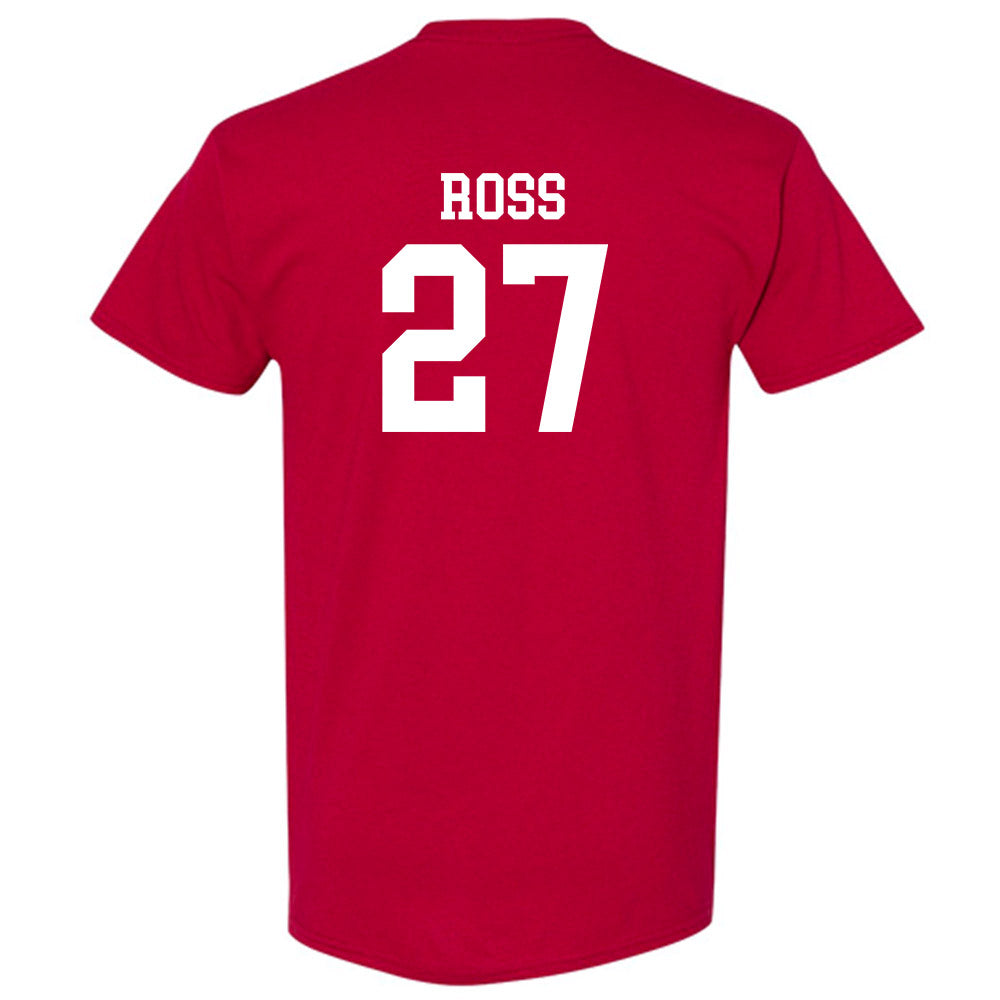 Miami of Ohio - NCAA Baseball : Luke Ross - Classic Shersey T-Shirt-1