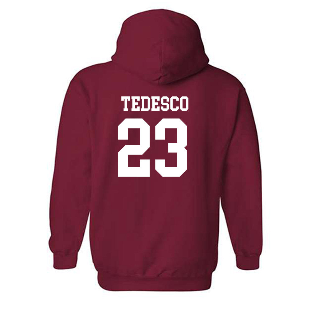 Miami of Ohio - NCAA Baseball : Jake Tedesco - Classic Shersey Hooded Sweatshirt-1