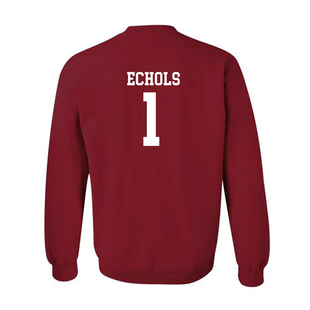 Miami of Ohio - NCAA Baseball : Taylor Echols - Classic Shersey Crewneck Sweatshirt-1