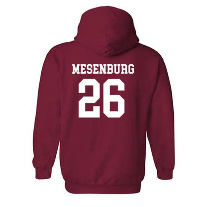 Miami of Ohio - NCAA Men's Ice Hockey : Blake Mesenburg - Classic Shersey Hooded Sweatshirt-1
