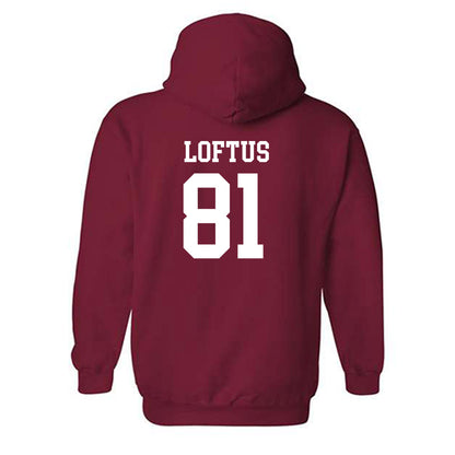 Miami of Ohio - NCAA Football : Brendan Loftus - Classic Shersey Hooded Sweatshirt-1