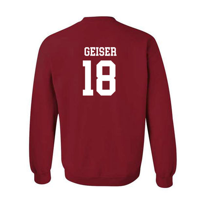 Miami of Ohio - NCAA Baseball : Jack Geiser - Classic Shersey Crewneck Sweatshirt-1