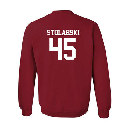 Miami of Ohio - NCAA Football : Ryan Stolarski - Classic Shersey Crewneck Sweatshirt-1