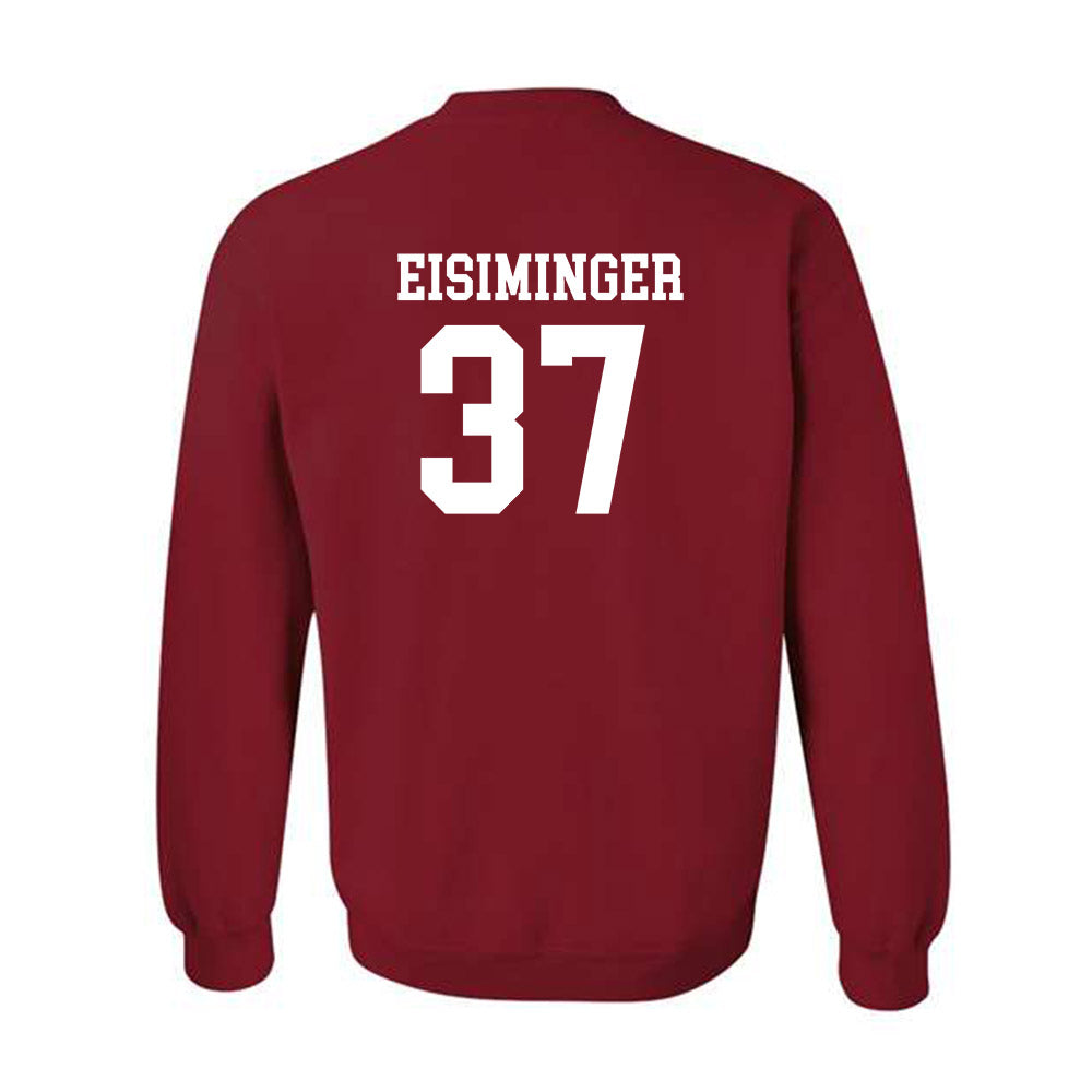 Miami of Ohio - NCAA Baseball : Jared Eisiminger - Classic Shersey Crewneck Sweatshirt-1