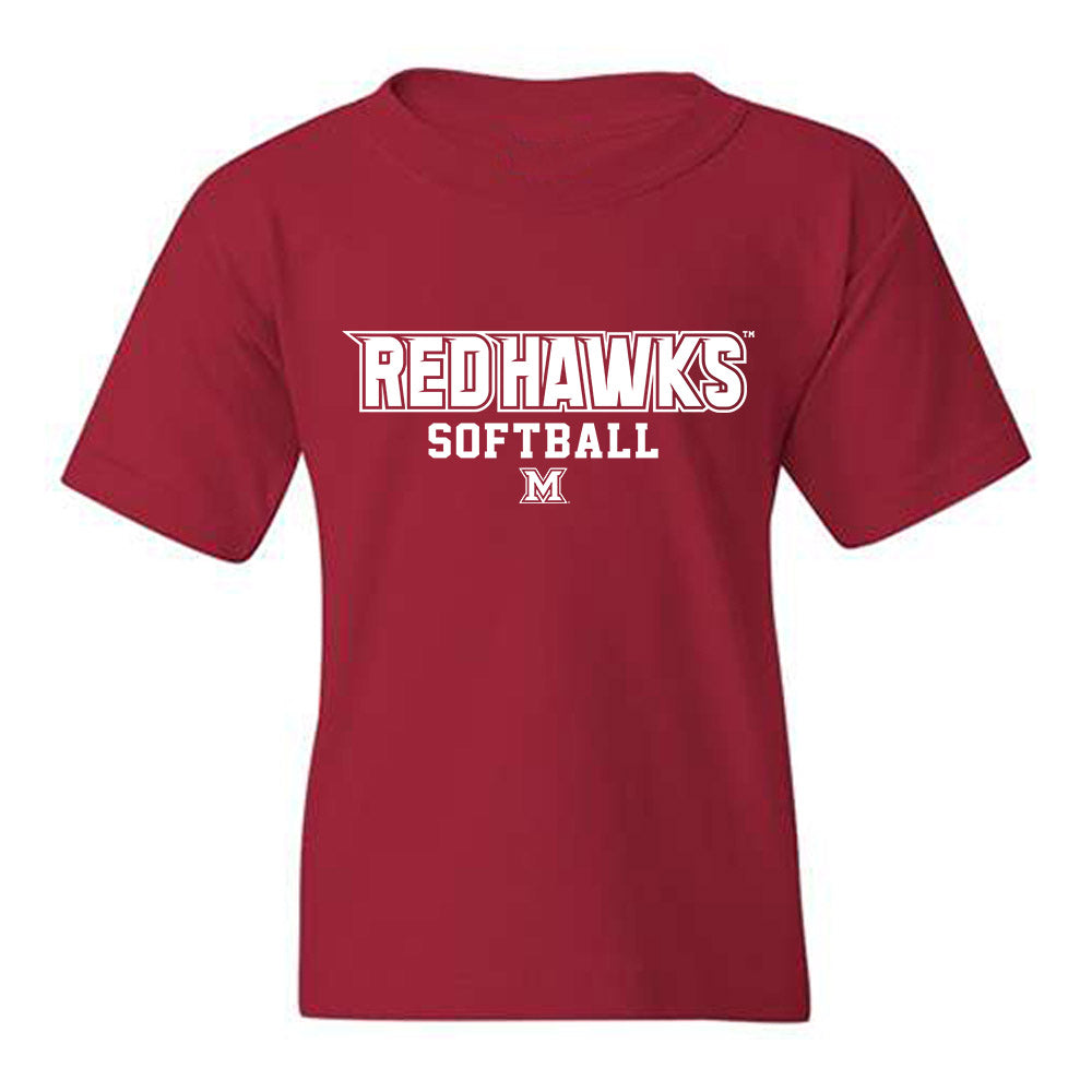 Miami of Ohio - NCAA Softball : Makaree Chapman - Classic Shersey Youth T-Shirt-0