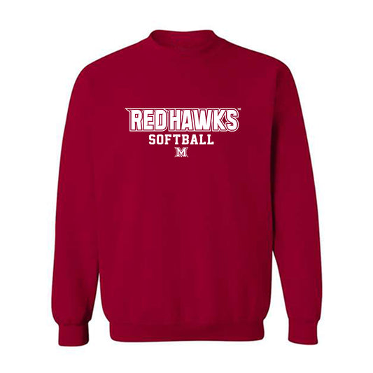 Miami of Ohio - NCAA Softball : Kendall Brown - Classic Shersey Crewneck Sweatshirt-0