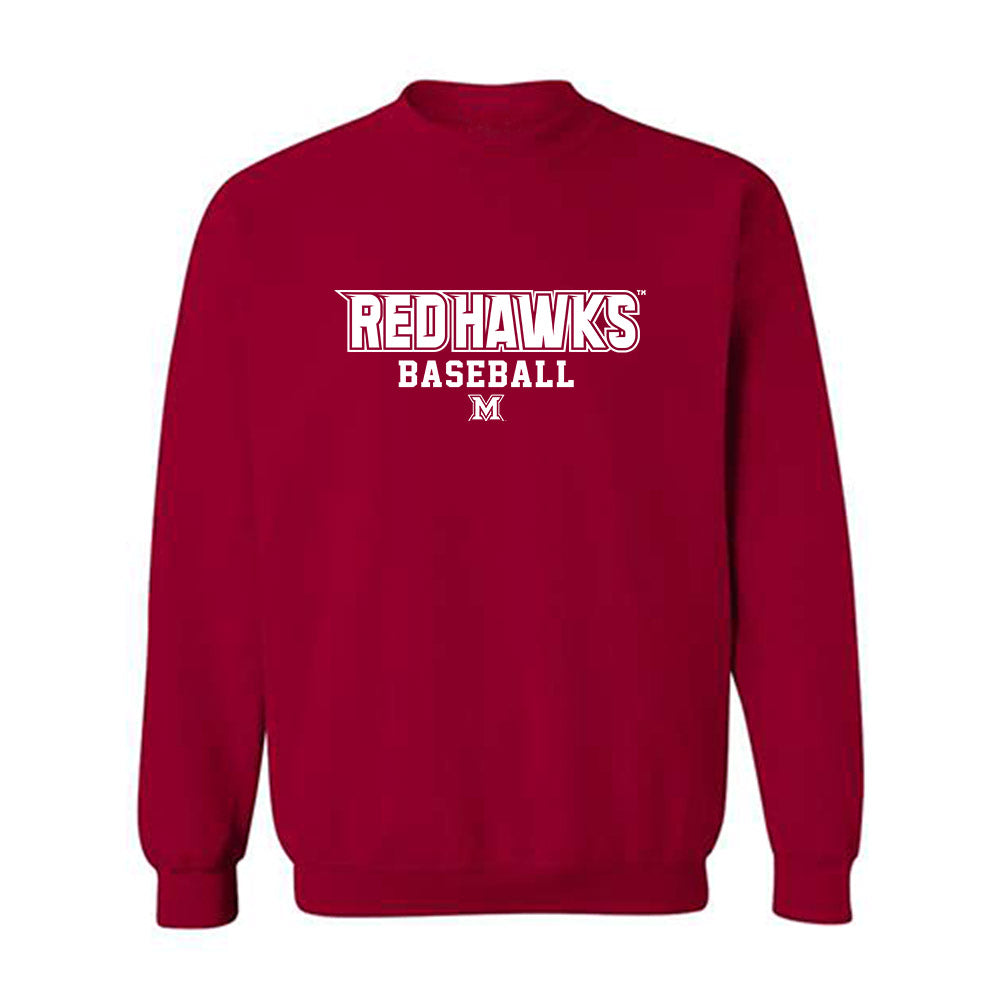 Miami of Ohio - NCAA Baseball : Jared Eisiminger - Classic Shersey Crewneck Sweatshirt-0