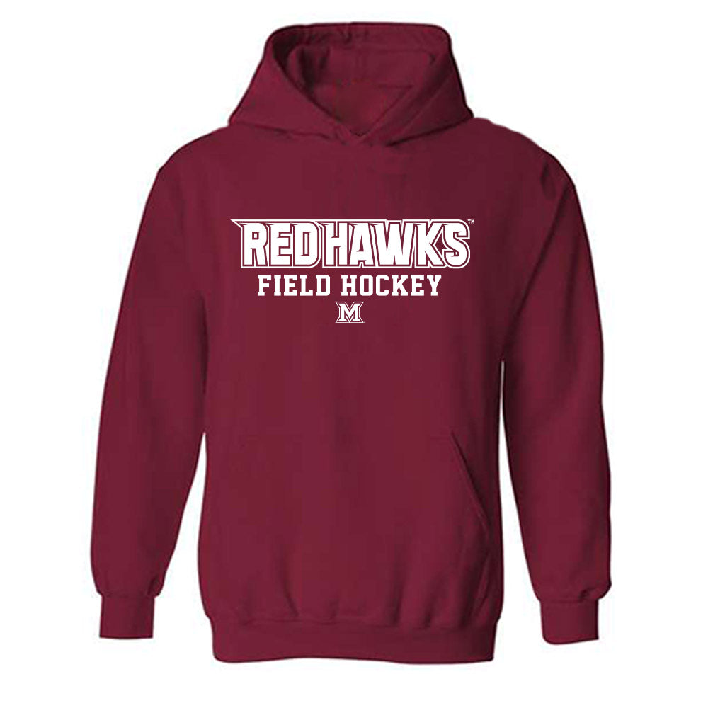 Miami of Ohio - NCAA Women's Field Hockey : Abby Moore - Classic Shersey Hooded Sweatshirt-0