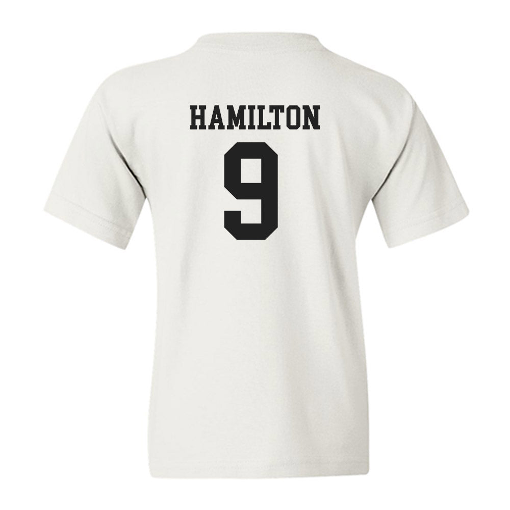 Miami of Ohio - NCAA Men's Ice Hockey : Jack Hamilton - Classic Shersey Youth T-Shirt-1