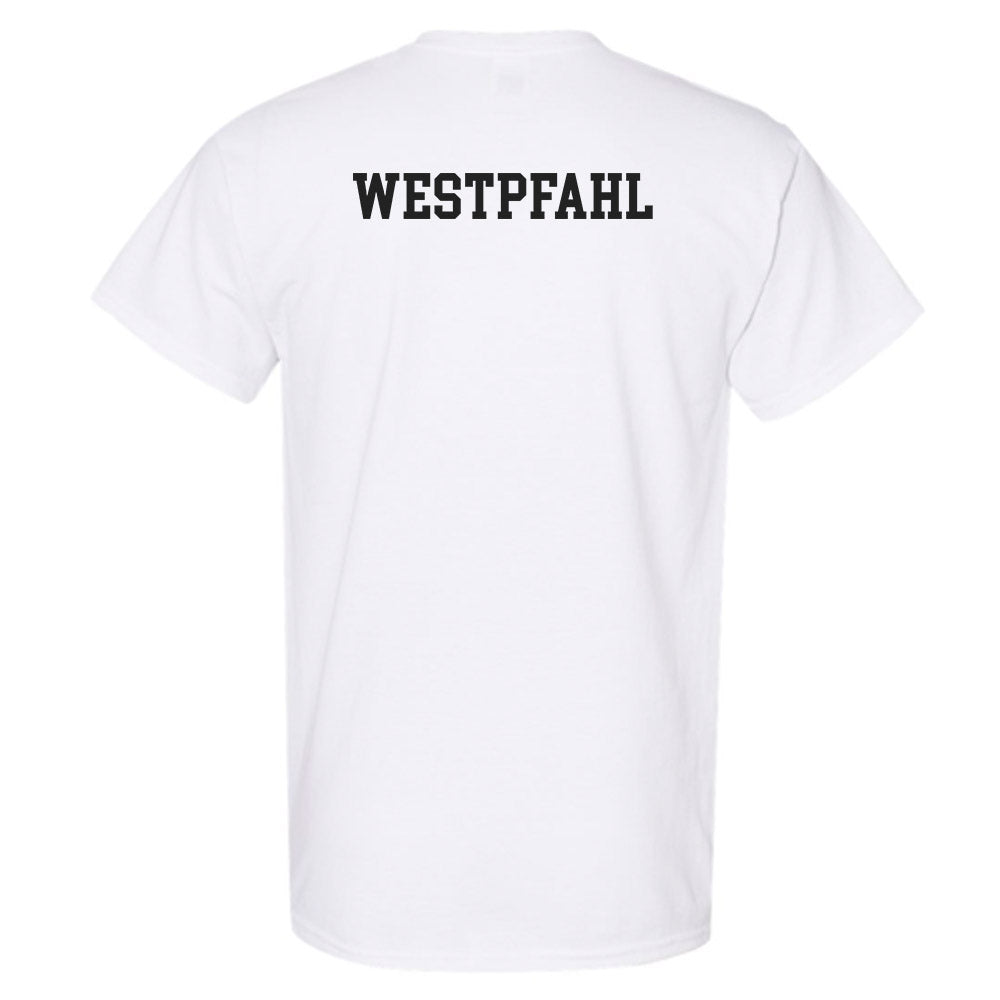 Miami of Ohio - NCAA Women's Synchronized Skating : Eve Westpfahl - Classic Shersey T-Shirt-1