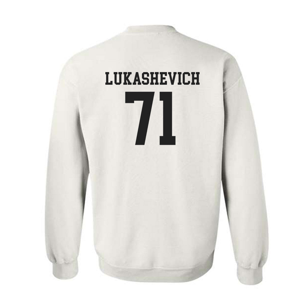Miami of Ohio - NCAA Men's Ice Hockey : Vladislav Lukashevich - Classic Shersey Crewneck Sweatshirt-1