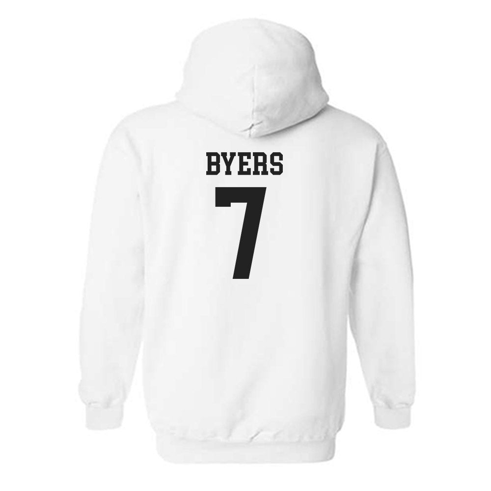Miami of Ohio - NCAA Baseball : Carson Byers - Classic Shersey Hooded Sweatshirt-1