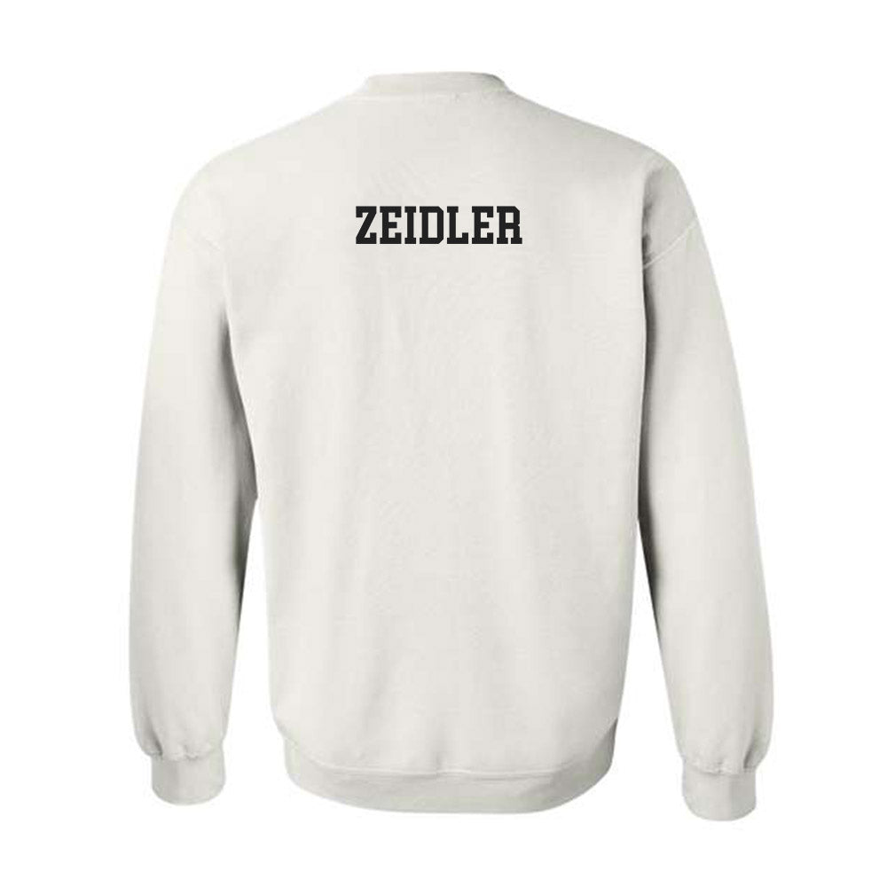 Miami of Ohio - NCAA Men's Swimming & Diving : John Zeidler - Classic Shersey Crewneck Sweatshirt-1