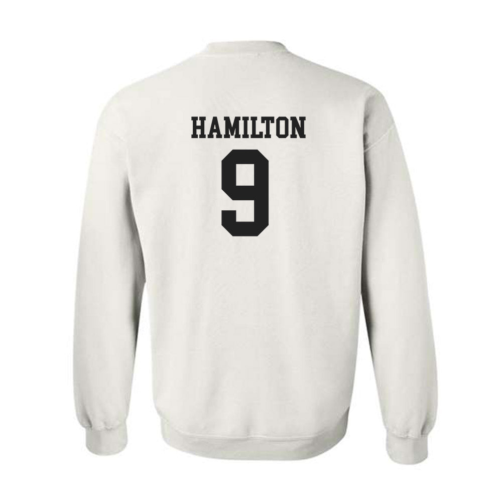 Miami of Ohio - NCAA Men's Ice Hockey : Jack Hamilton - Classic Shersey Crewneck Sweatshirt-1