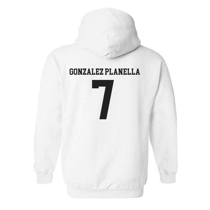 Miami of Ohio - NCAA Women's Basketball : Clara Gonzalez Planella - Classic Shersey Hooded Sweatshirt-1