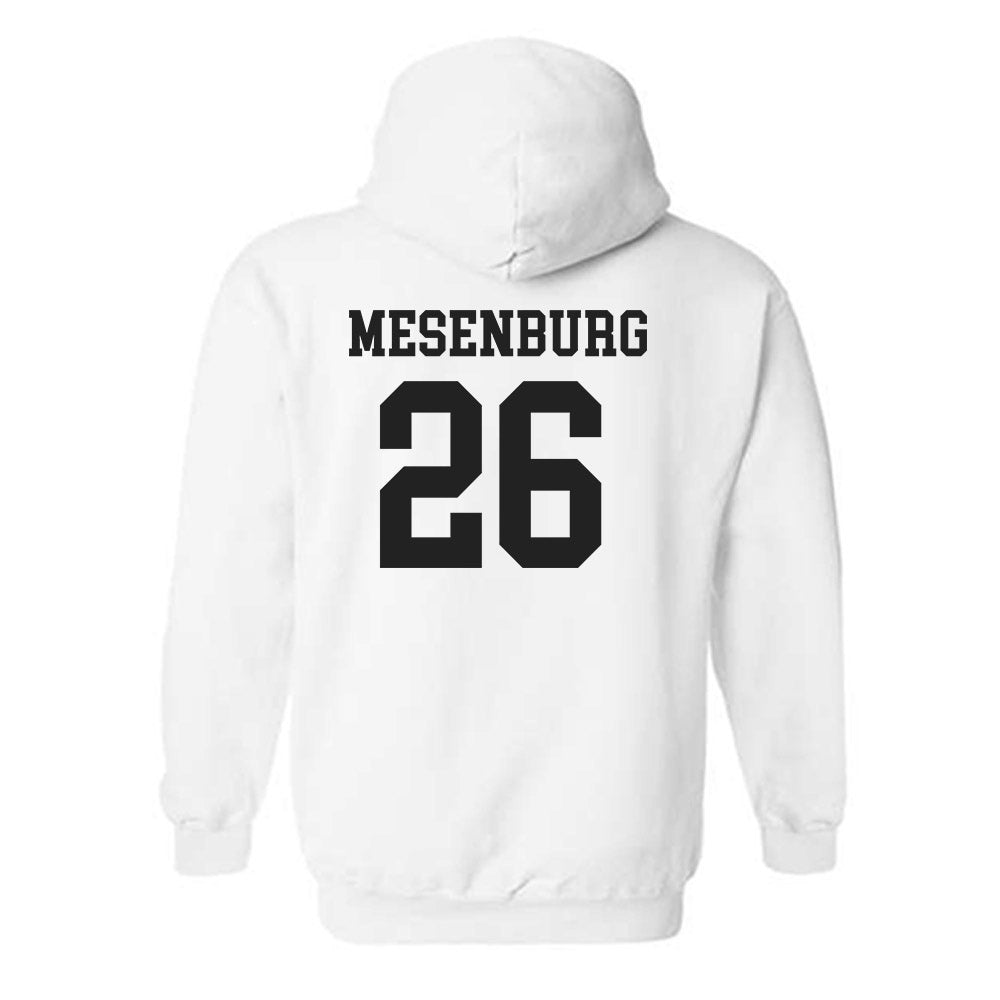 Miami of Ohio - NCAA Men's Ice Hockey : Blake Mesenburg - Classic Shersey Hooded Sweatshirt-1