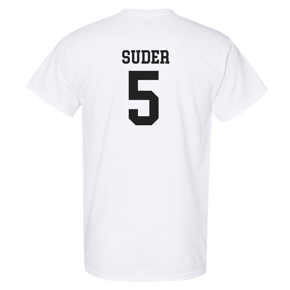 Miami of Ohio - NCAA Men's Basketball : Peter Suder - Classic Shersey T-Shirt-1