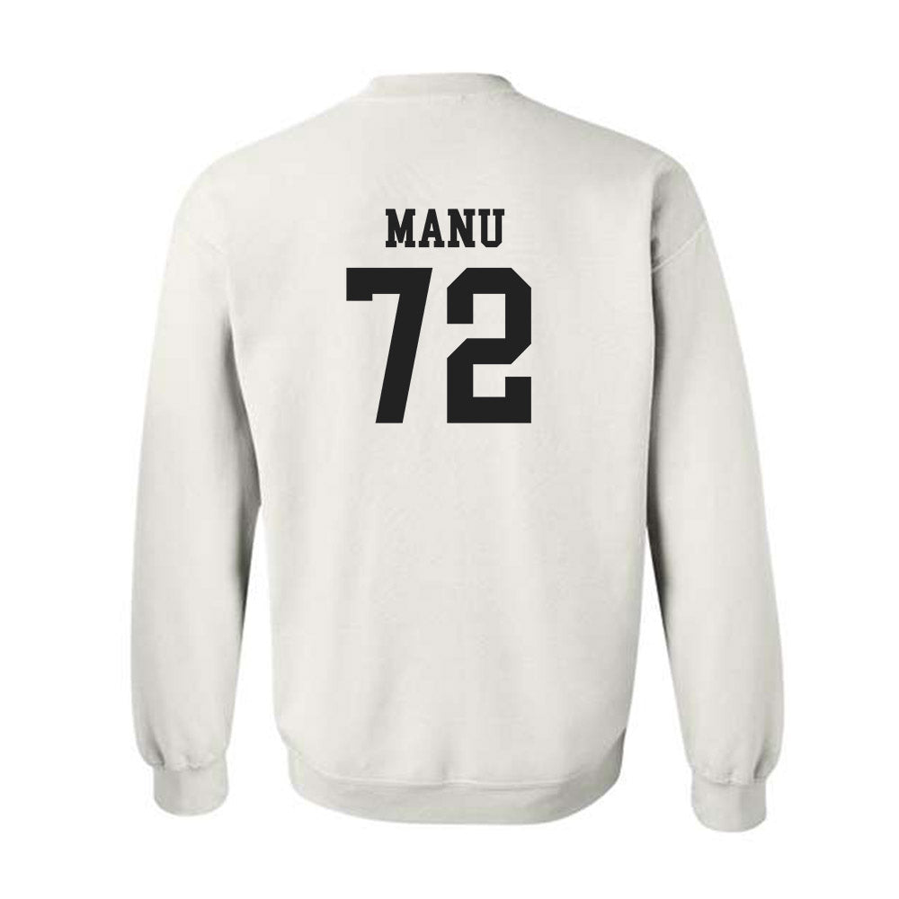 Miami of Ohio - NCAA Football : Kris Manu - Classic Shersey Crewneck Sweatshirt-1