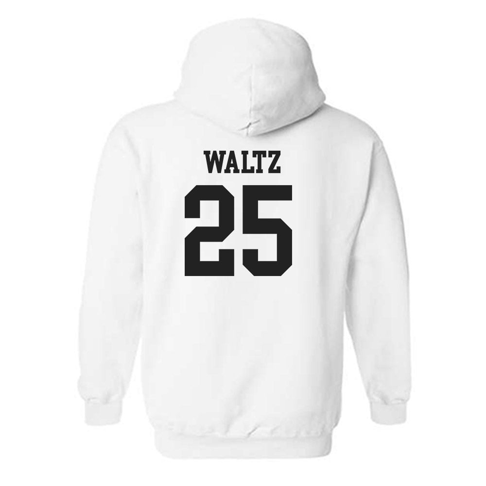 Miami of Ohio - NCAA Men's Basketball : Kyle Waltz - Classic Shersey Hooded Sweatshirt-1