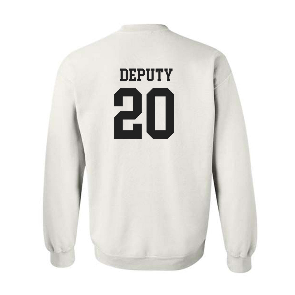 Miami of Ohio - NCAA Men's Ice Hockey : David Deputy - Classic Shersey Crewneck Sweatshirt-1