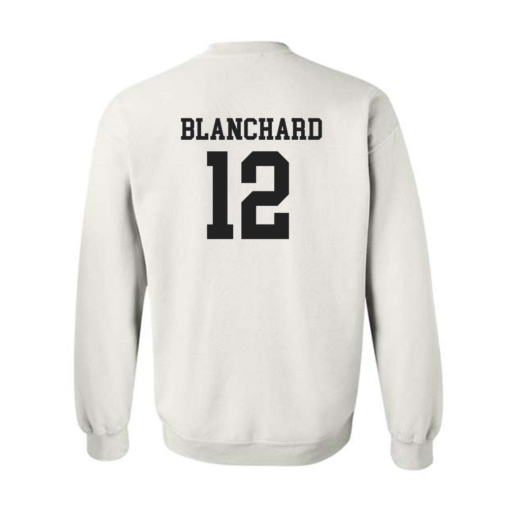 Miami of Ohio - NCAA Men's Ice Hockey : Chuck Blanchard - Classic Shersey Crewneck Sweatshirt-1