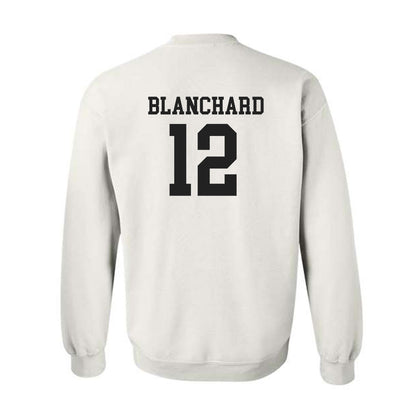 Miami of Ohio - NCAA Men's Ice Hockey : Chuck Blanchard - Classic Shersey Crewneck Sweatshirt-1