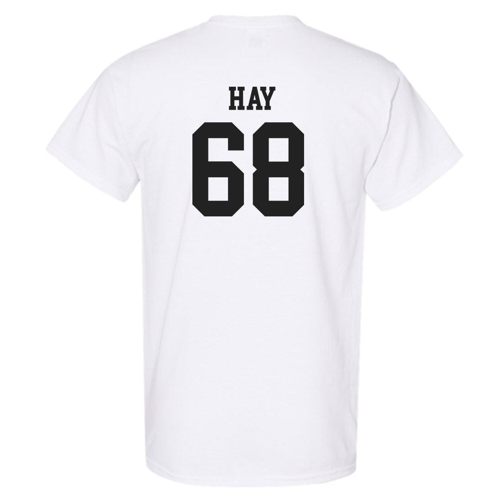 Miami of Ohio - NCAA Men's Ice Hockey : Ethan Hay - Classic Shersey T-Shirt-1