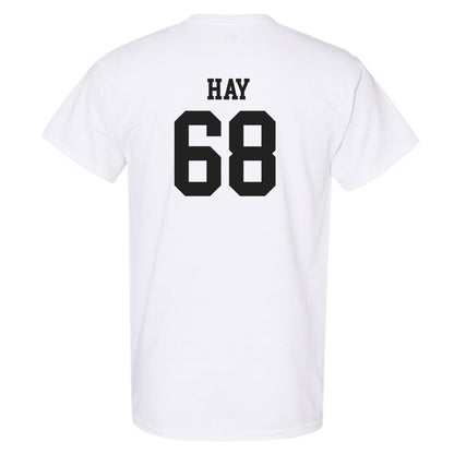 Miami of Ohio - NCAA Men's Ice Hockey : Ethan Hay - Classic Shersey T-Shirt-1