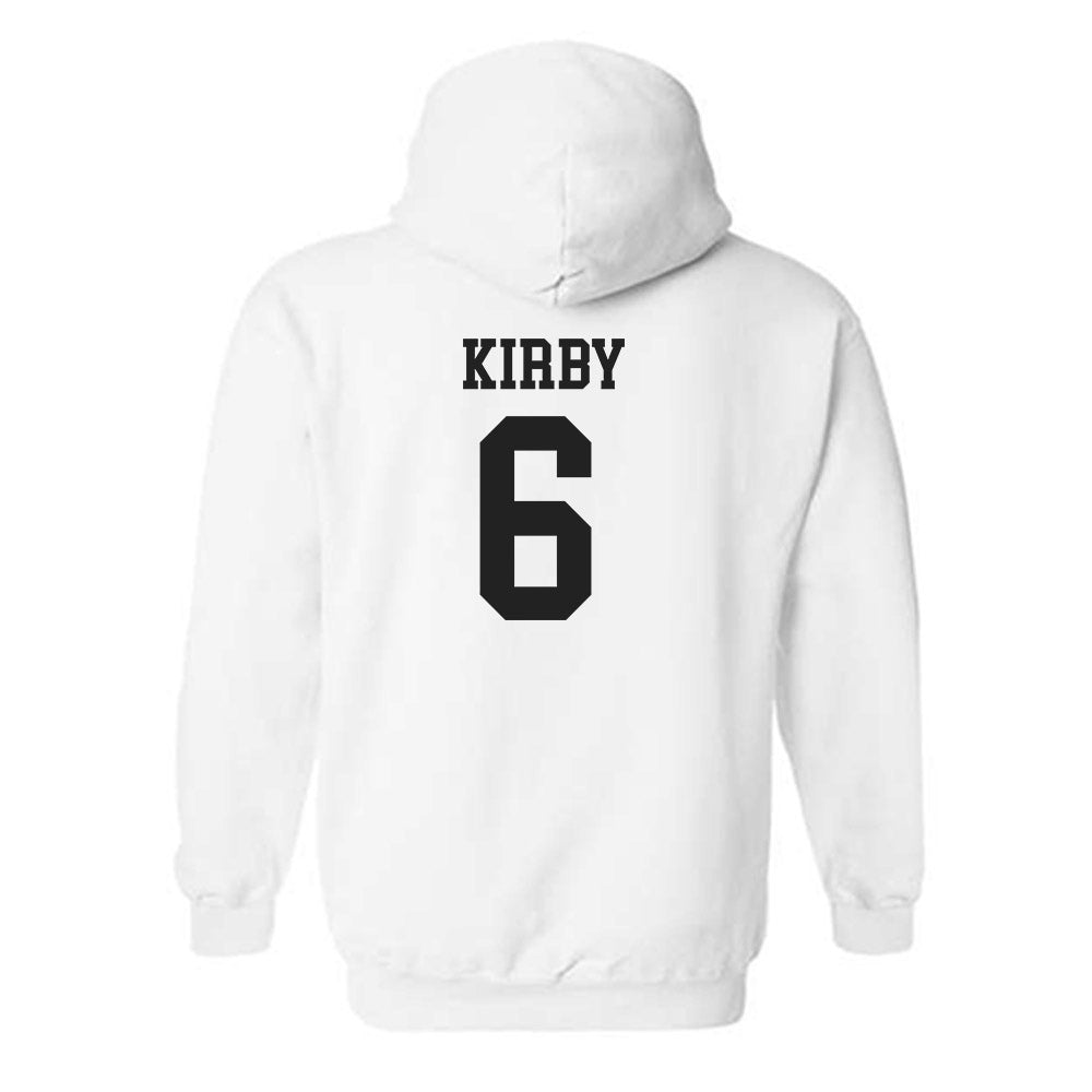 Miami of Ohio - NCAA Men's Basketball : Justin Kirby - Classic Shersey Hooded Sweatshirt-1