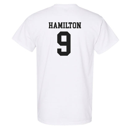 Miami of Ohio - NCAA Men's Ice Hockey : Jack Hamilton - Classic Shersey T-Shirt-1