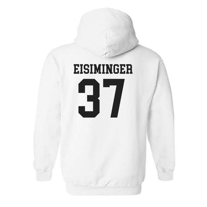 Miami of Ohio - NCAA Baseball : Jared Eisiminger - Classic Shersey Hooded Sweatshirt-1
