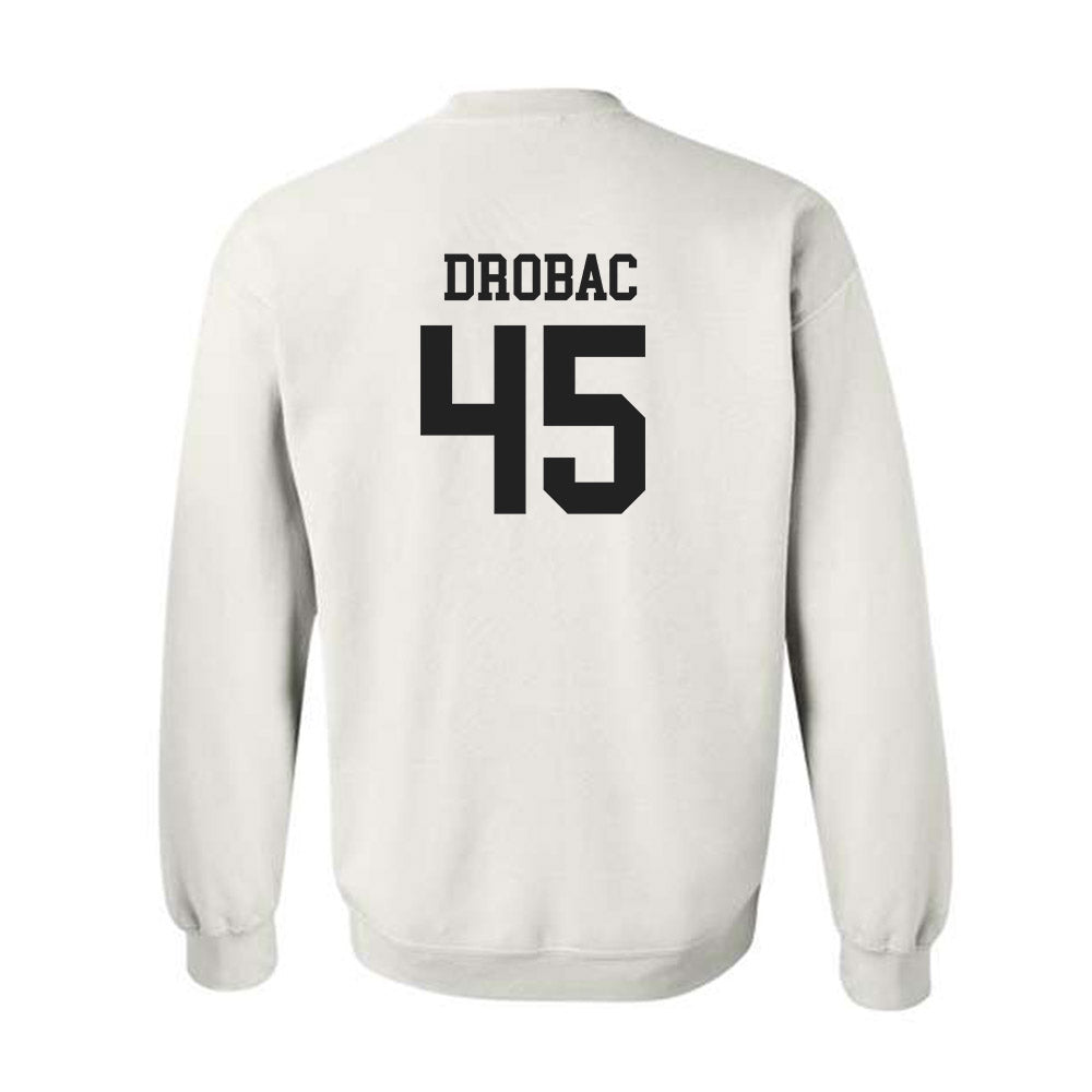 Miami of Ohio - NCAA Men's Ice Hockey : Matteo Drobac - Classic Shersey Crewneck Sweatshirt-1