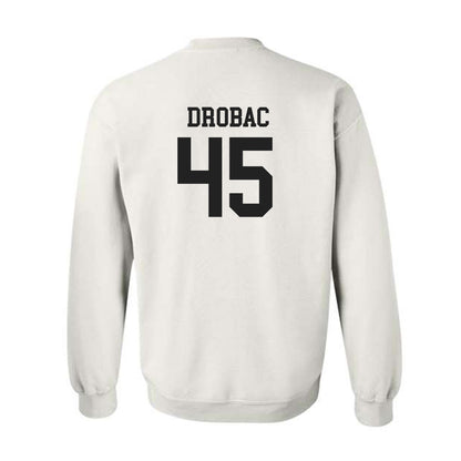 Miami of Ohio - NCAA Men's Ice Hockey : Matteo Drobac - Classic Shersey Crewneck Sweatshirt-1