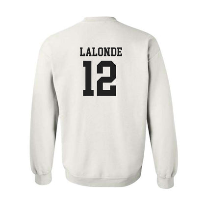 Miami of Ohio - NCAA Men's Ice Hockey : Owen Lalonde - Classic Shersey Crewneck Sweatshirt-1
