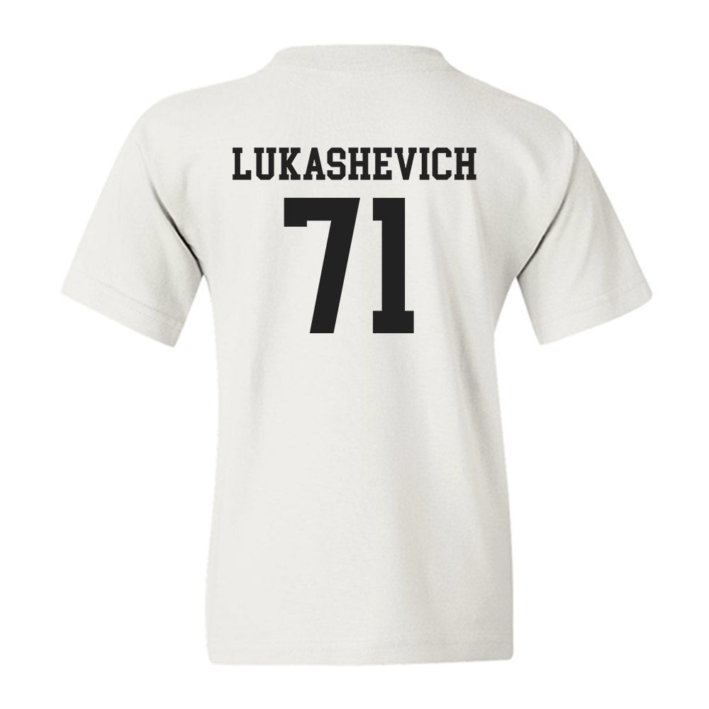 Miami of Ohio - NCAA Men's Ice Hockey : Vladislav Lukashevich - Classic Shersey Youth T-Shirt-1